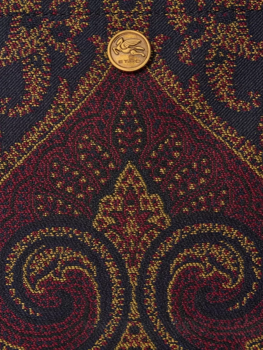 Etro Na Paisley-Print Pouch