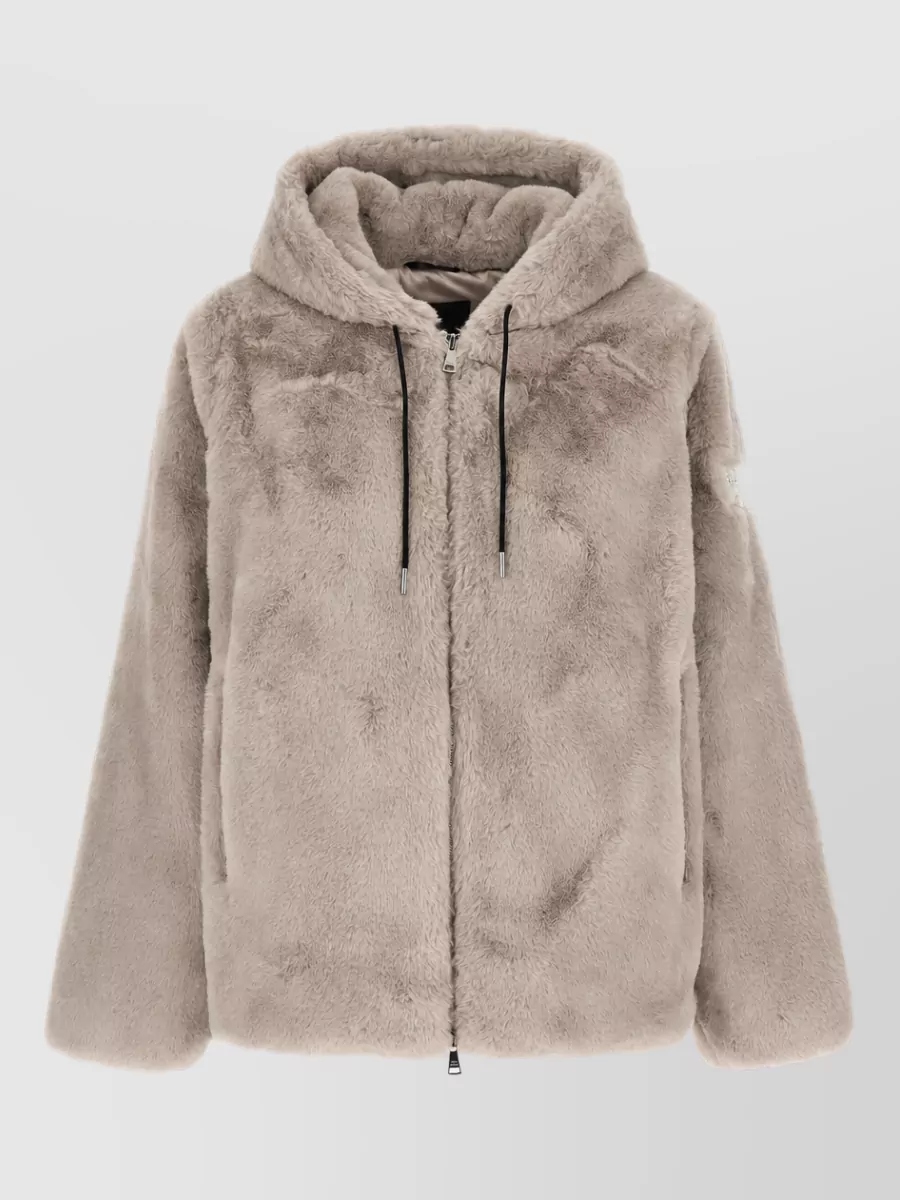 Tatras plush hooded puffer jacket