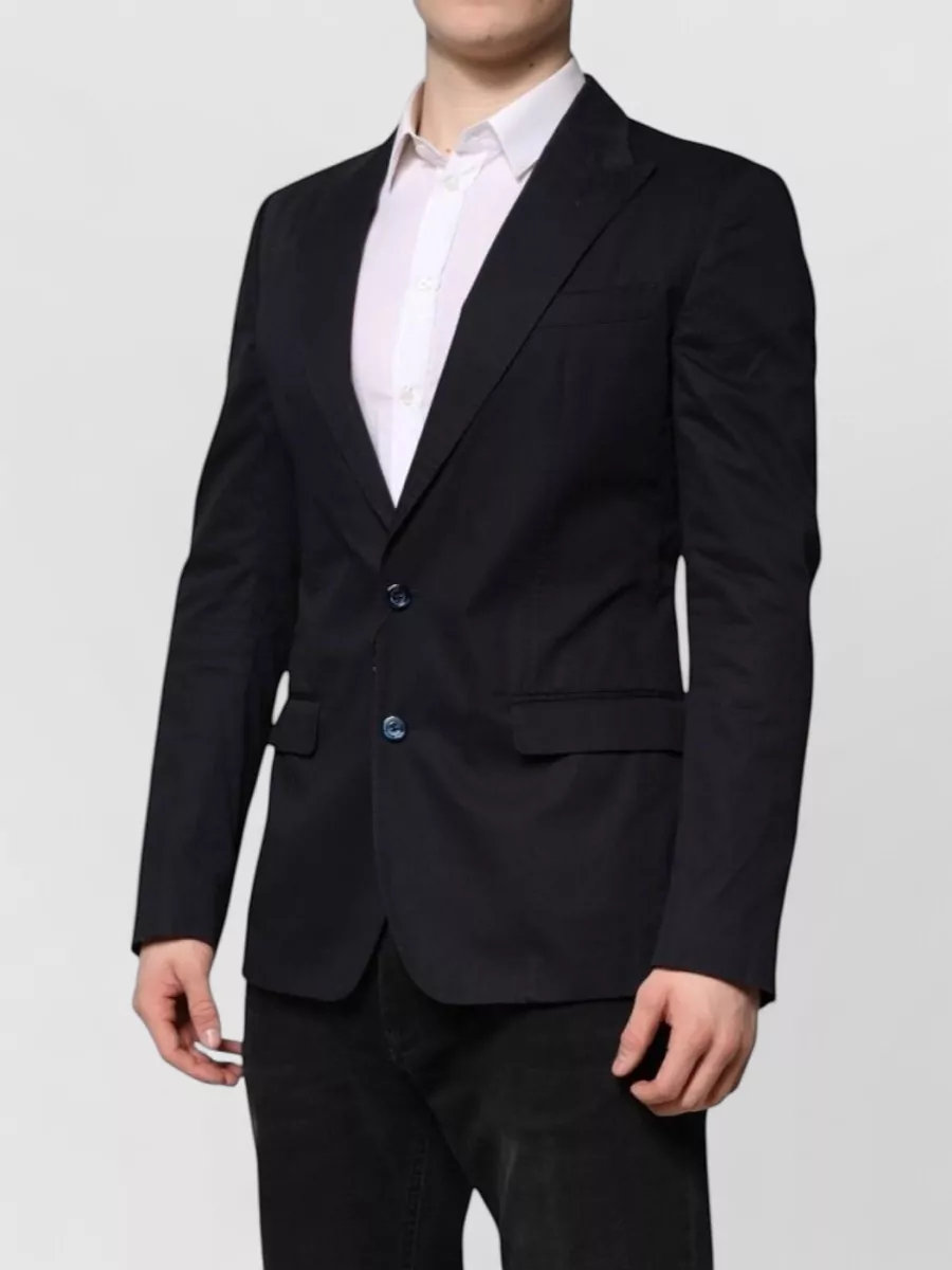 Dolce&Gabbana Silk Cotton Blazer