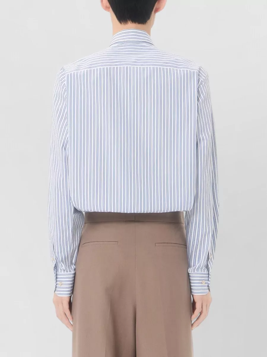 Valentino Garavani Striped Cotton Poplin Shirt