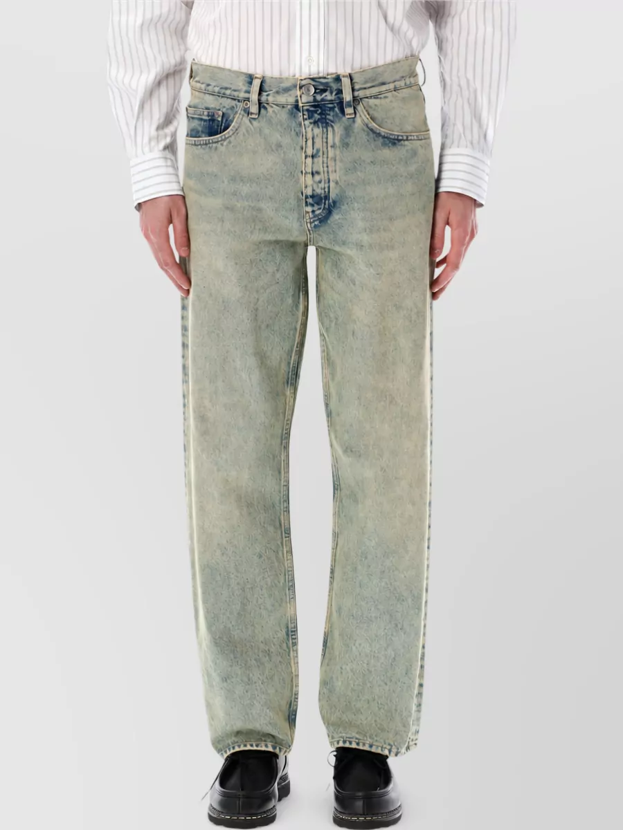 Sunflower Organic cotton loose-fit straight-leg jeans