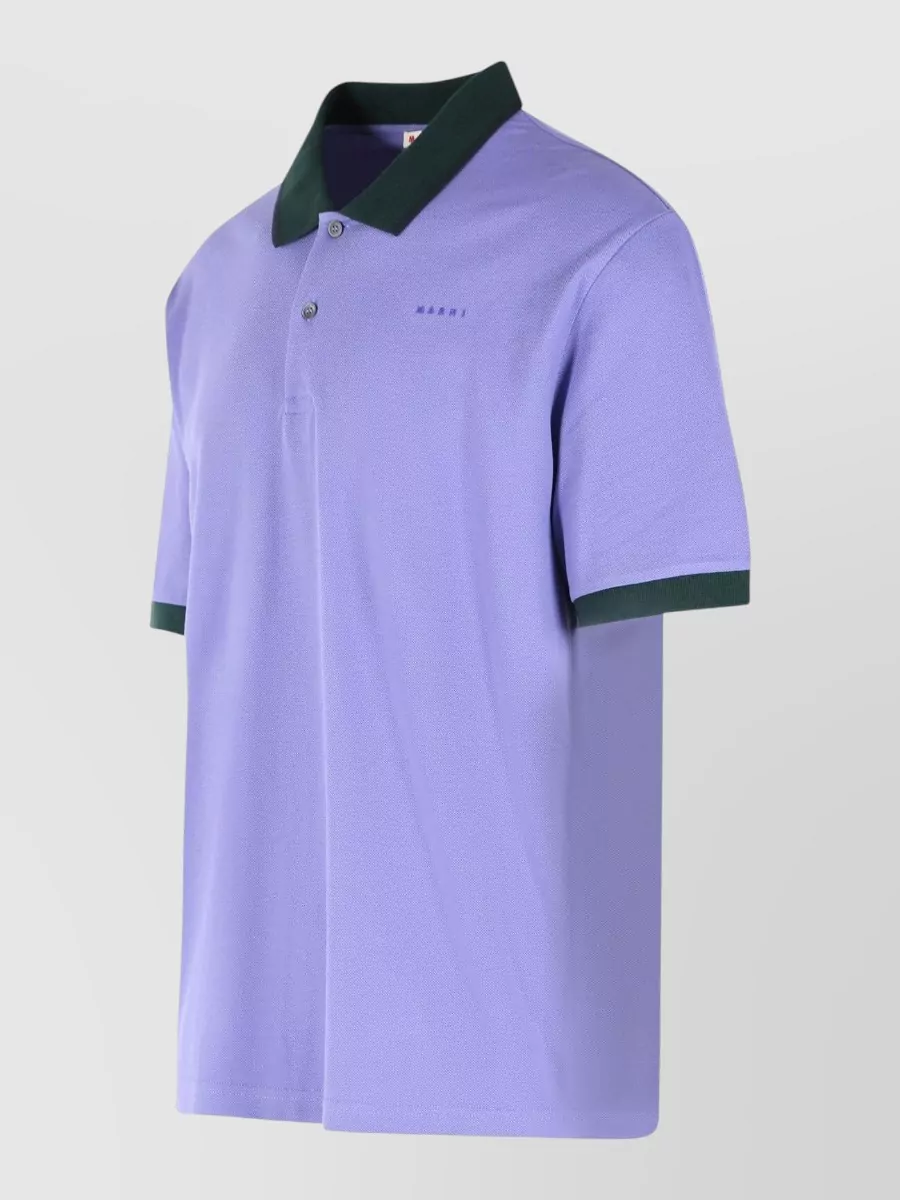 Marni Cotton Polo Shirt