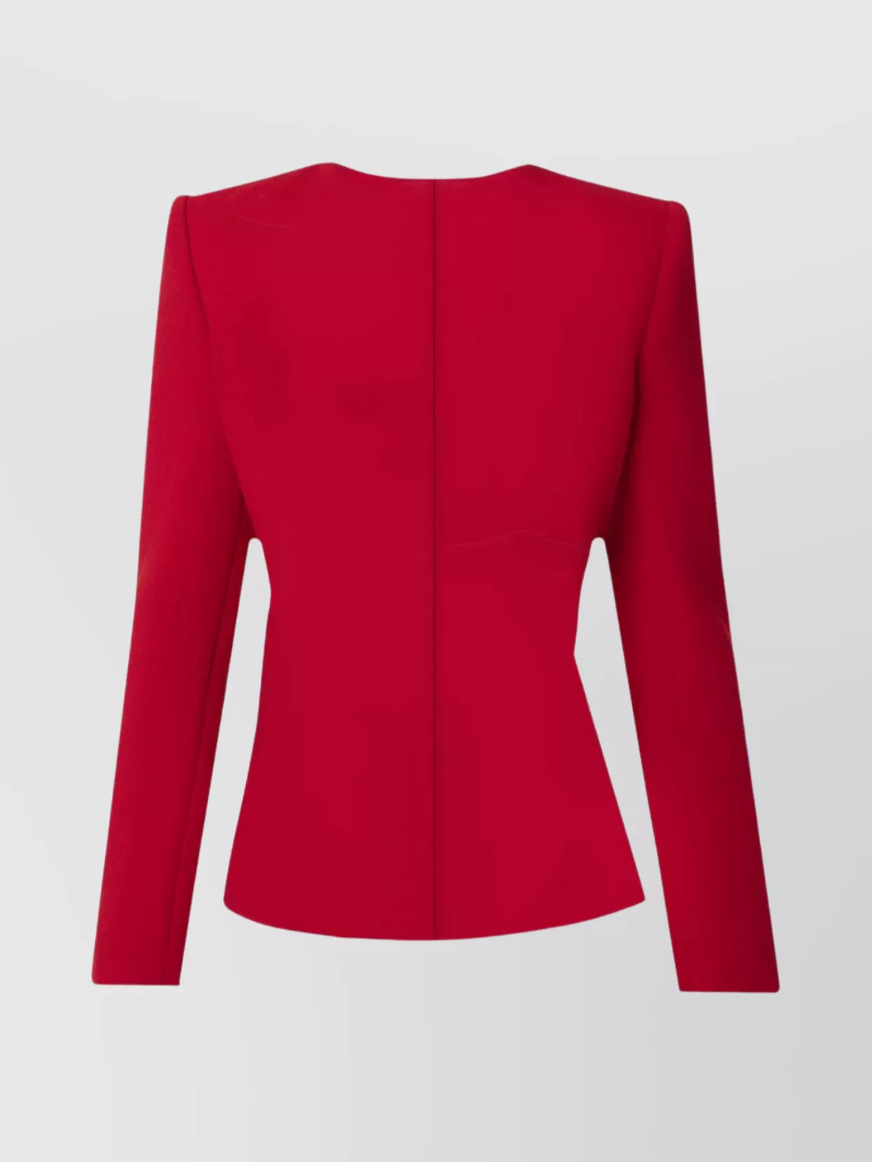 Valentino Asymmetric Blazer Featuring Bow Detail In Red