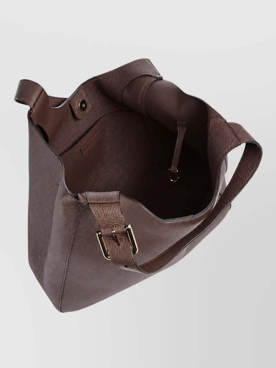 Furla Large Leather Shoulder Bag