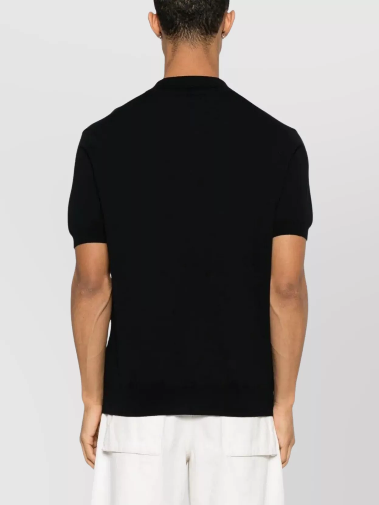 Woolrich Knitted Polo Shirt Button Placket