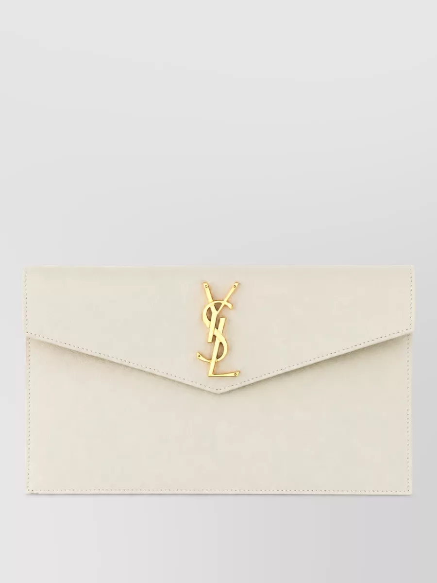 Saint Laurent Small Leather Clutch Bag