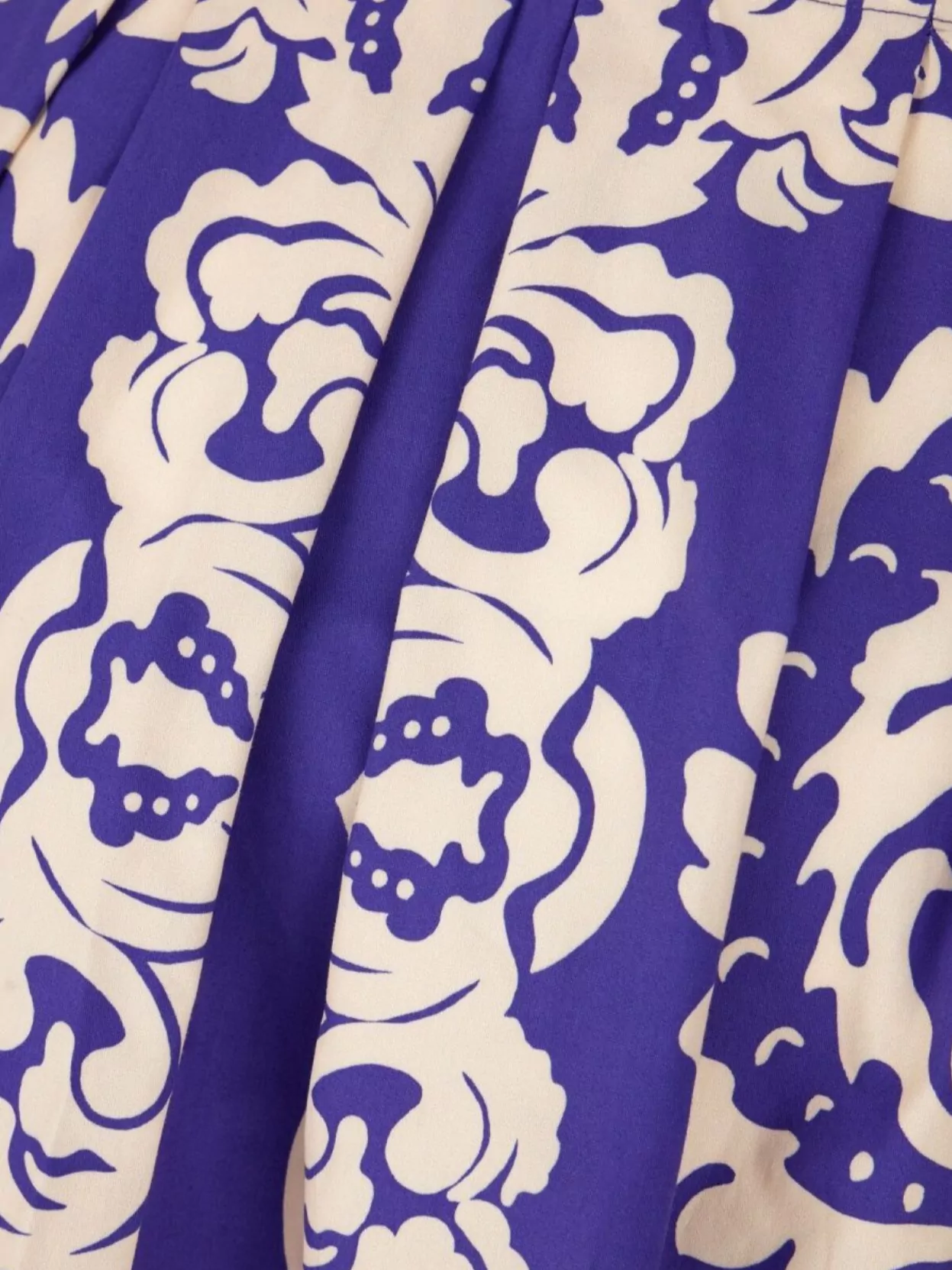 Etro Cotton Dress With Belt And Pleated Skirt In Blue