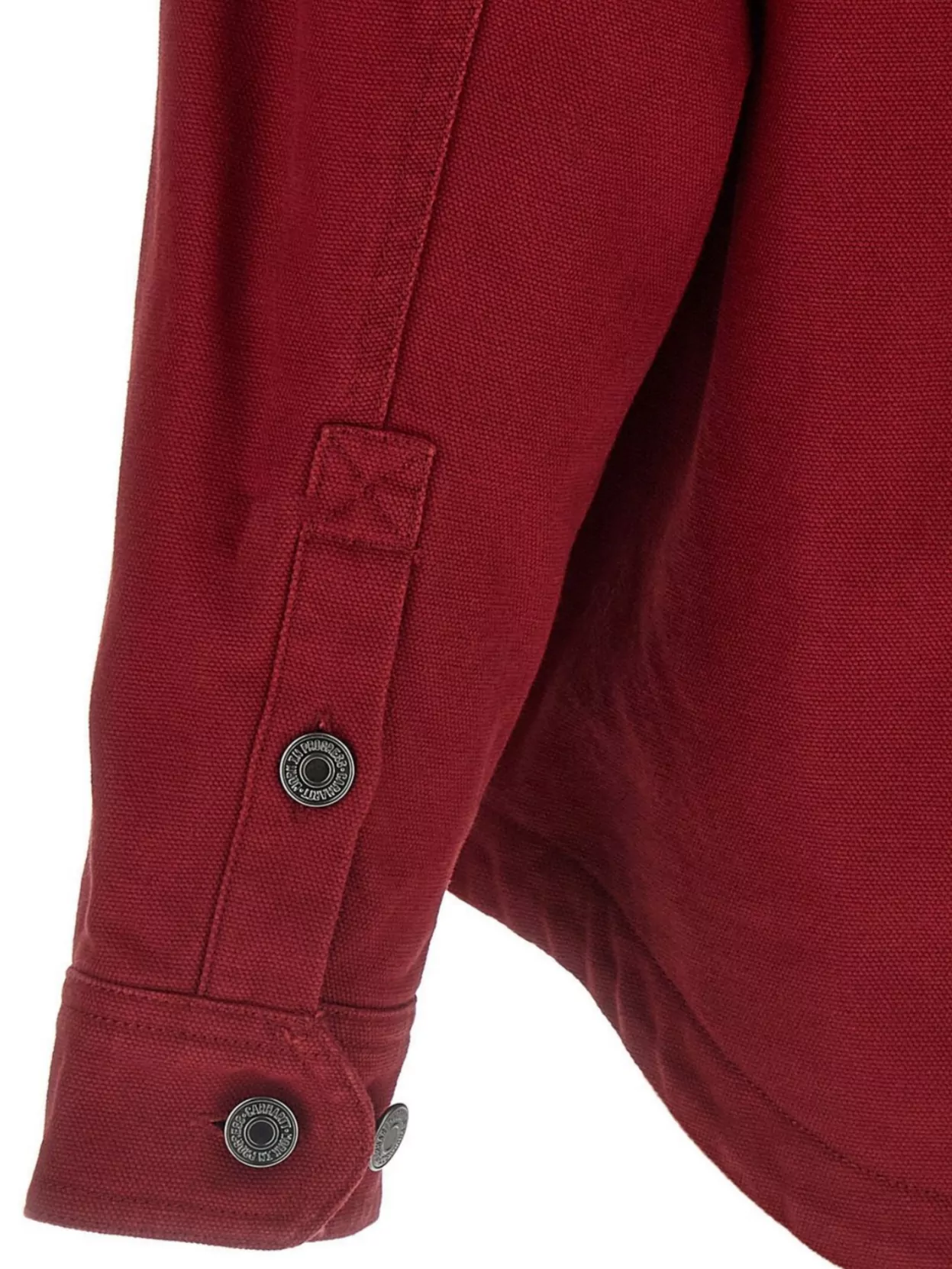 Carhartt Wip Overshirt With Buttoned Cuffs And Pockets