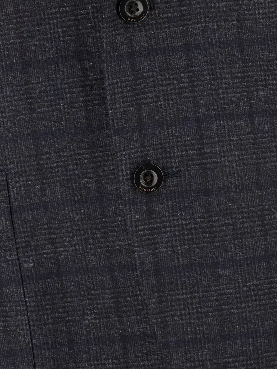 Boglioli Embroidered Wool Blend Blazer