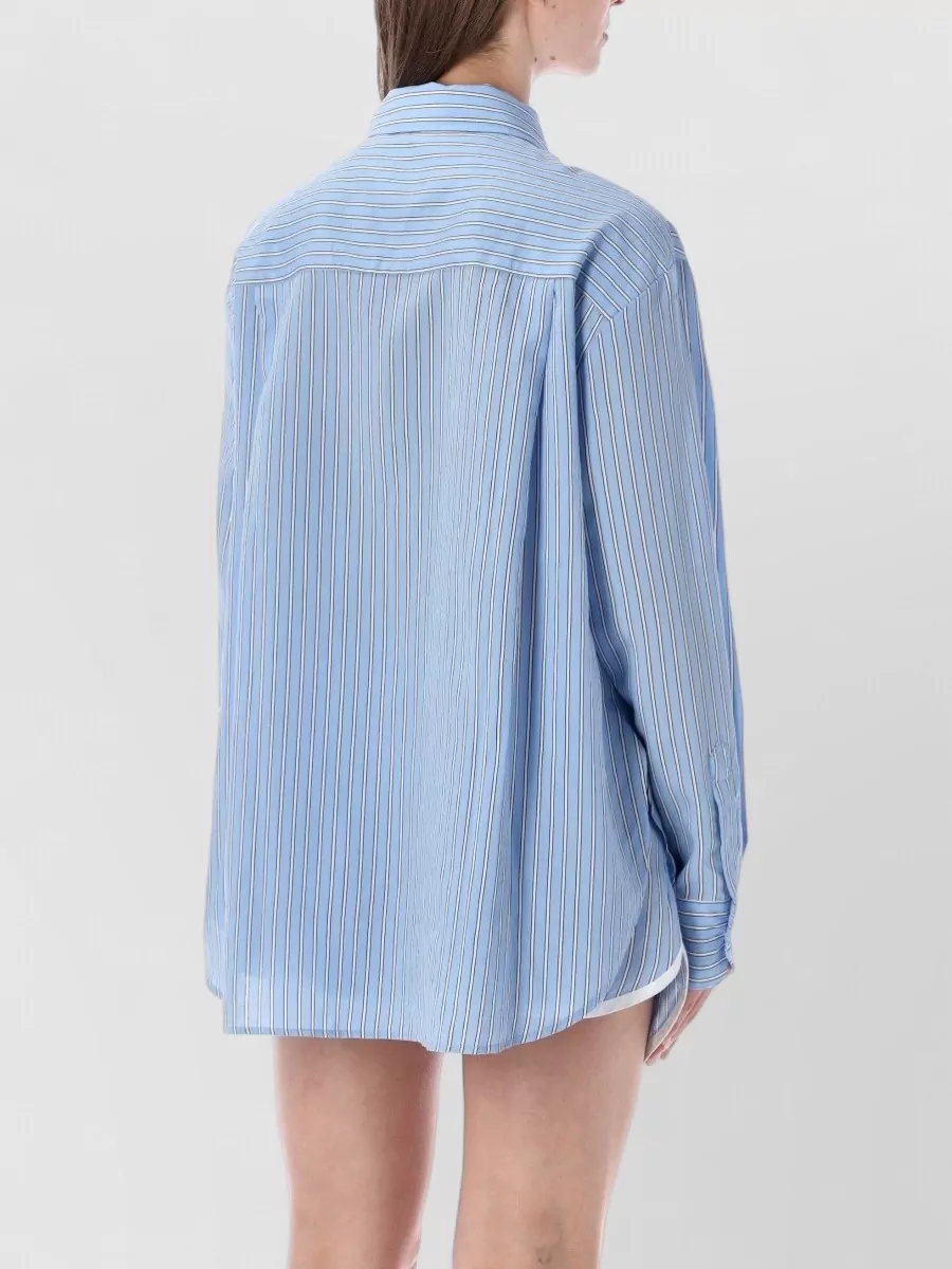 The Frankie Shop Striped Long-Sleeve Shirt