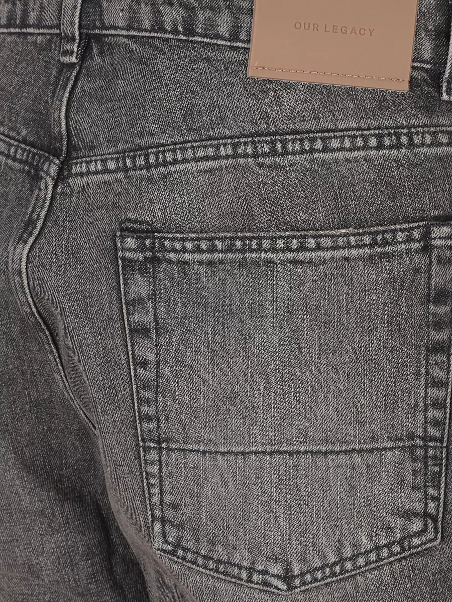 Our Legacy Denim Relaxed-Fit Wide Straight-Leg Jeans