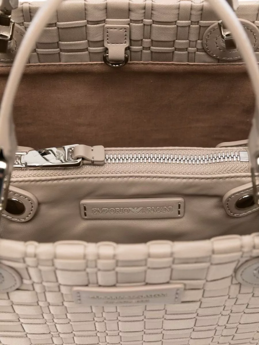 Emporio Armani Woven Shoulder Bag