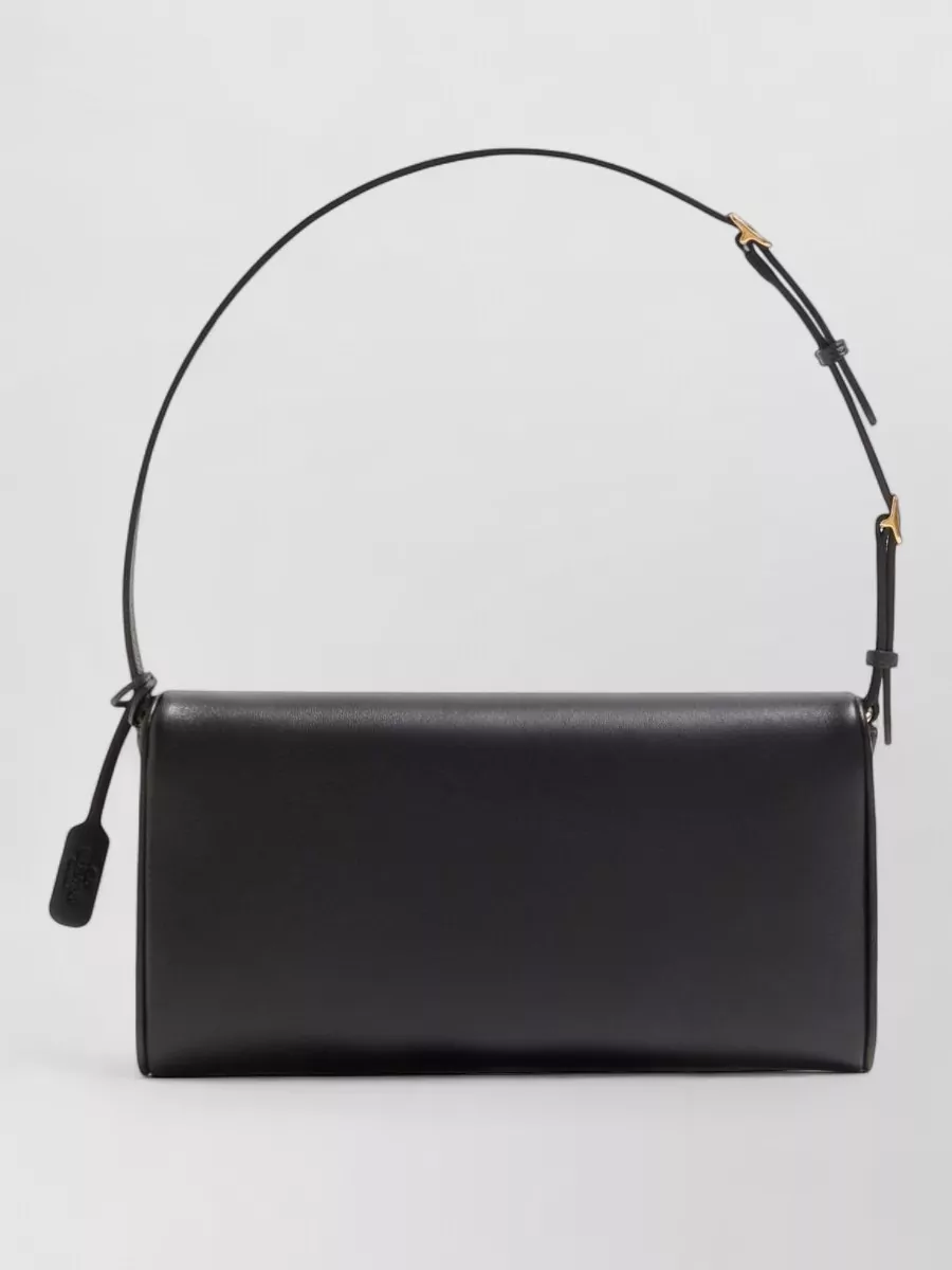 Valentino Garavani De Vain Small Leather Clutch Bag
