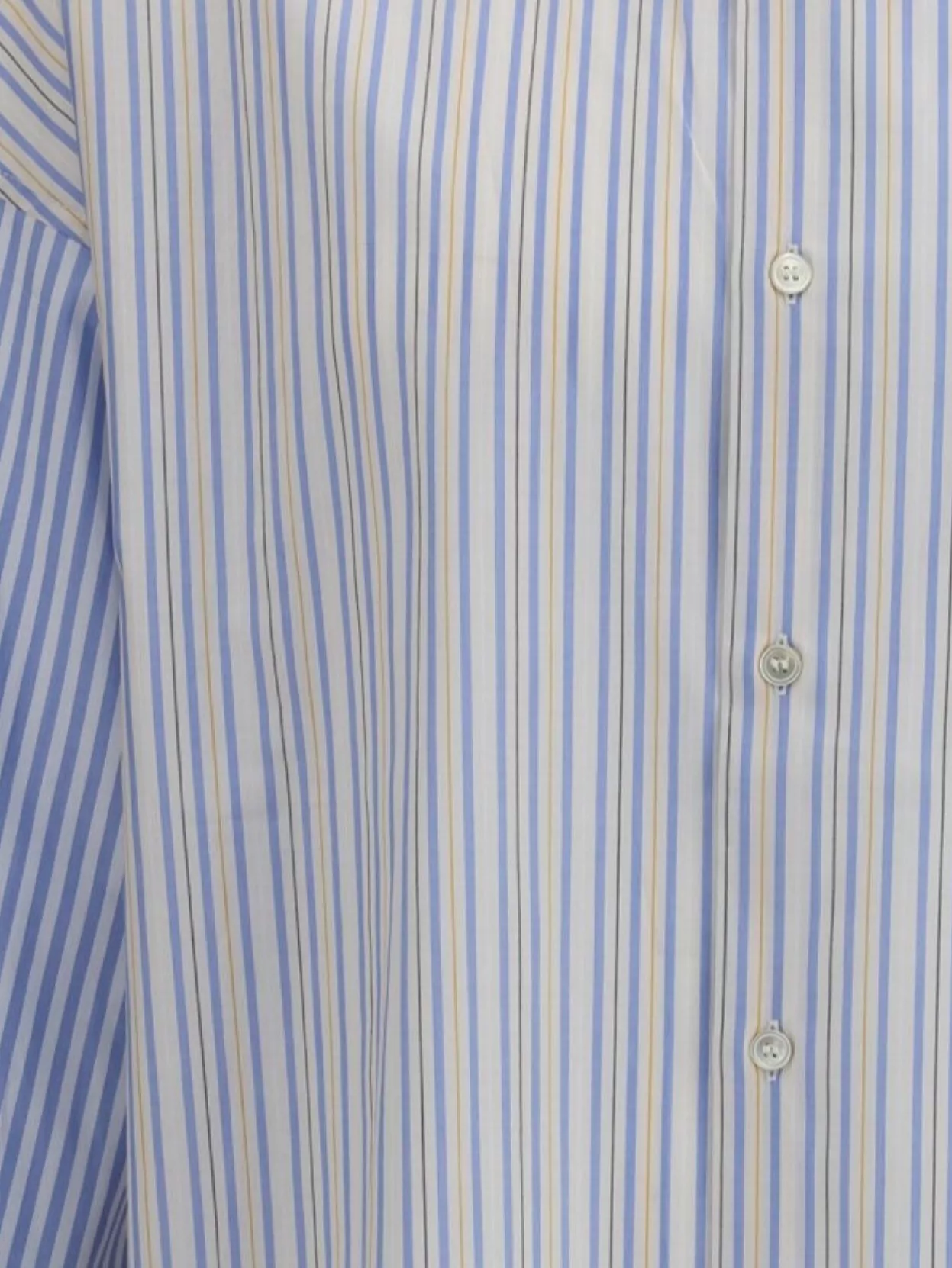 Marni Striped Shirt With Oversized Fit And Front Pocket