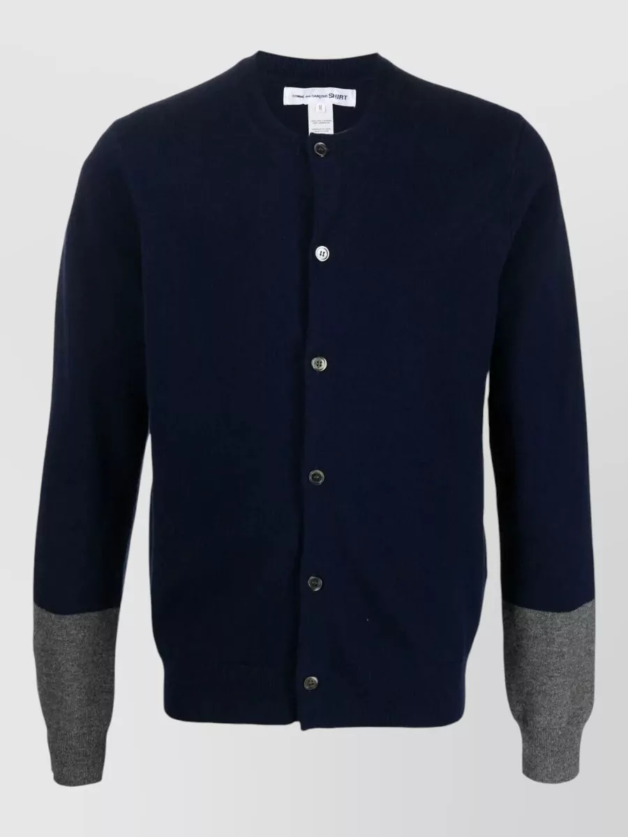 Comme Des Garçons Wool Knit Cardigan