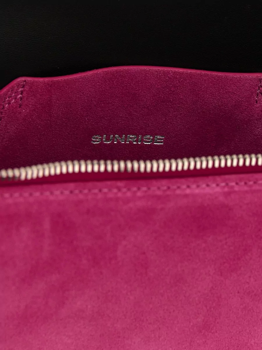 The Attico Sunrise Clutch Bag