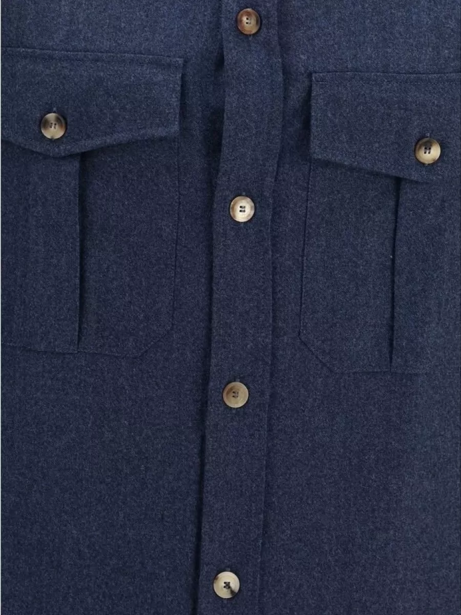 Brunello Cucinelli Wool Shirt Jacket