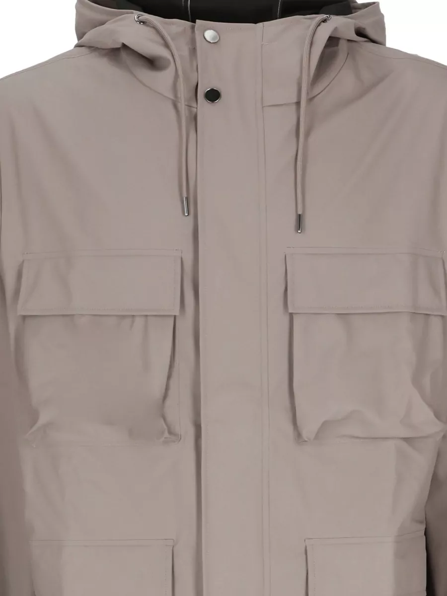 Rains Waterproof Hooded Padded Jacket