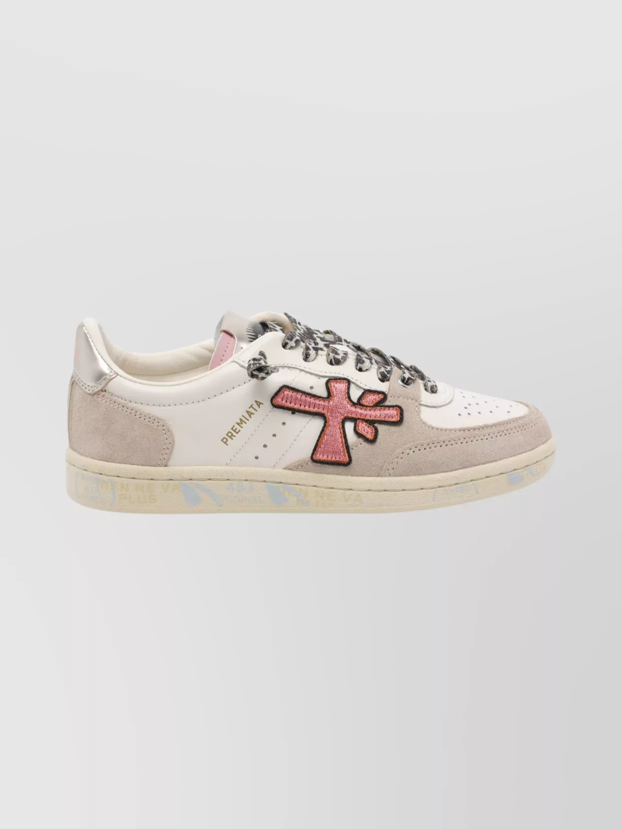 Premiata Contemporary Low Top Sneakers With Unique Features