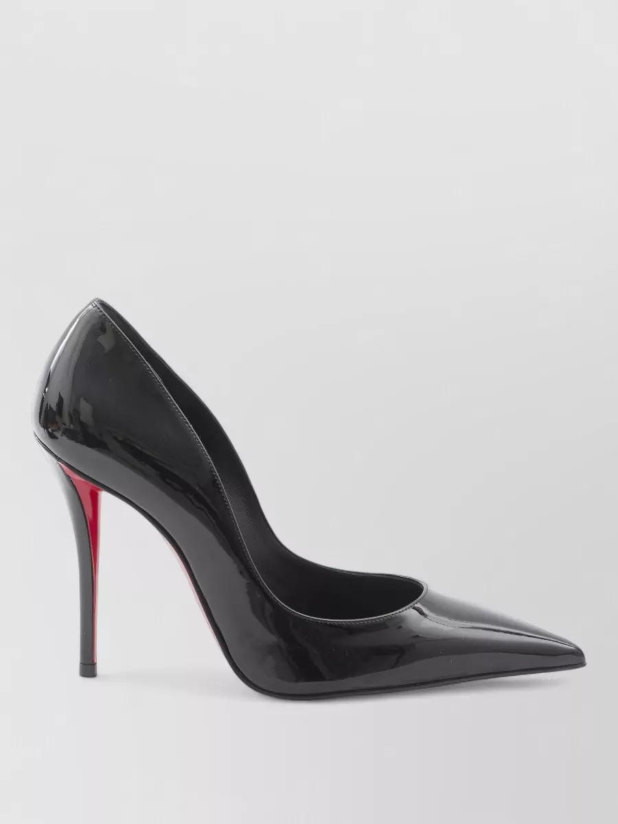 Christian Louboutin Patent Leather Miss Z 100 Pumps