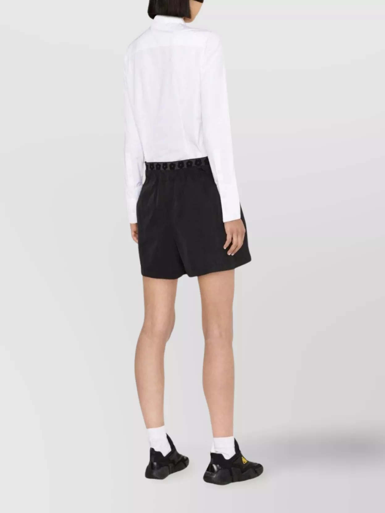 Kenzo Relaxed Fit Bermuda Shorts In Black