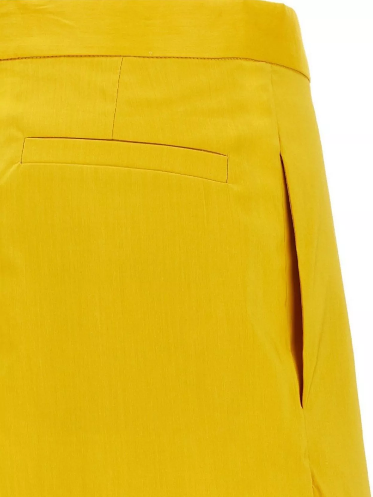 Shop Fabiana Filippi Wide-leg High Waist Trousers With Back Pocket