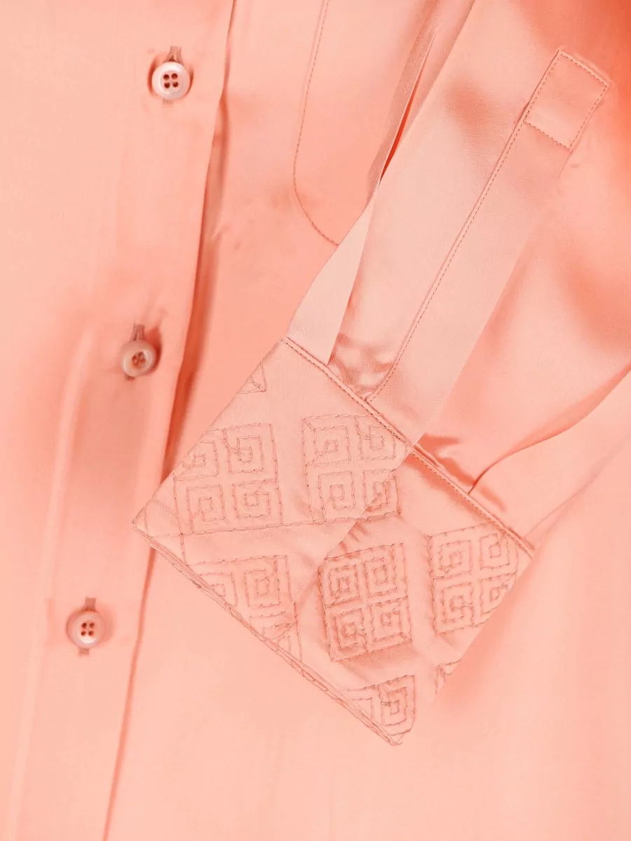 Prada Silk Long-Sleeve Shirt