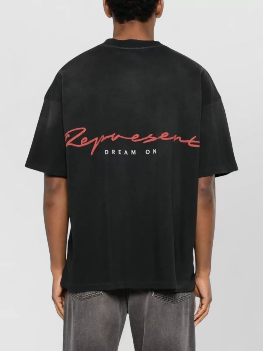 Represent Eagle Graphic Crew Neck T-Shirt