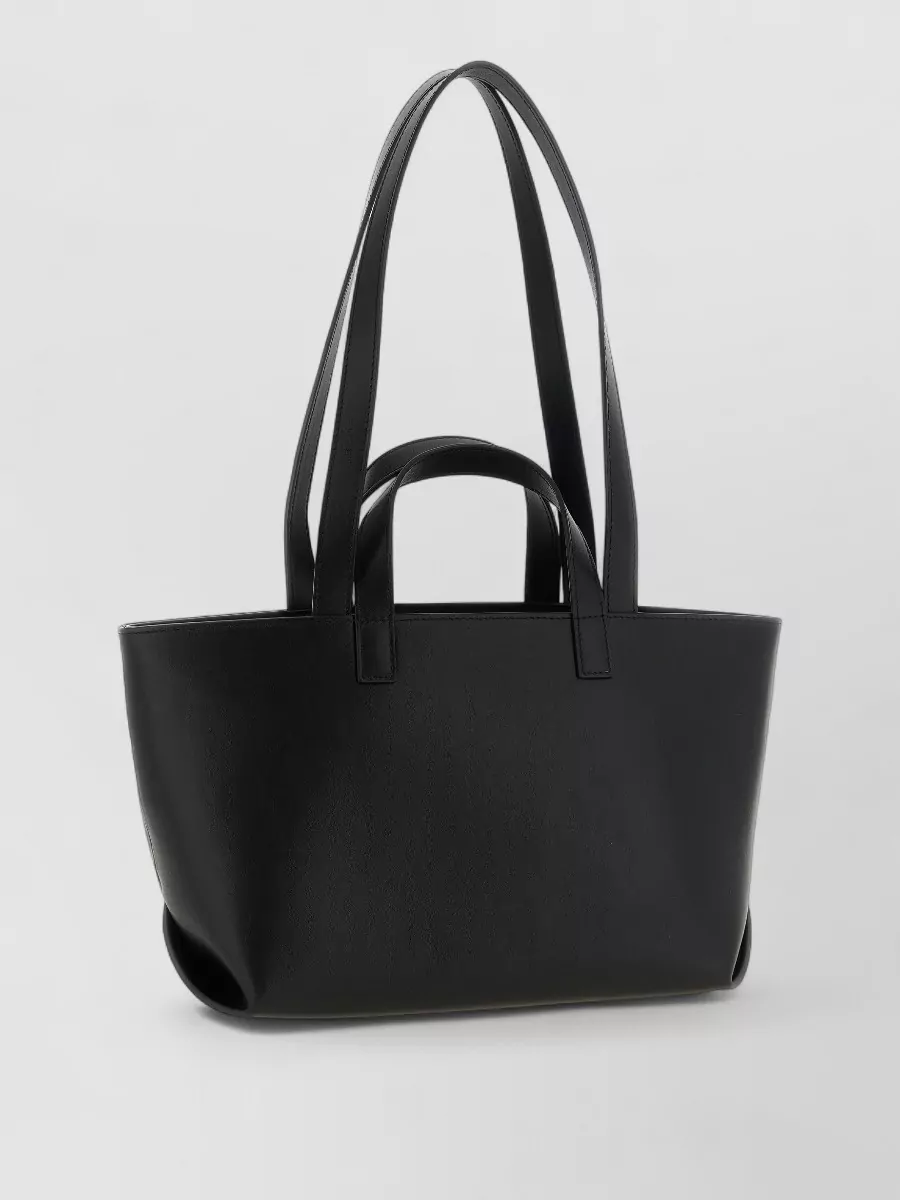 A.P.C. drummer small leather shoulder bag