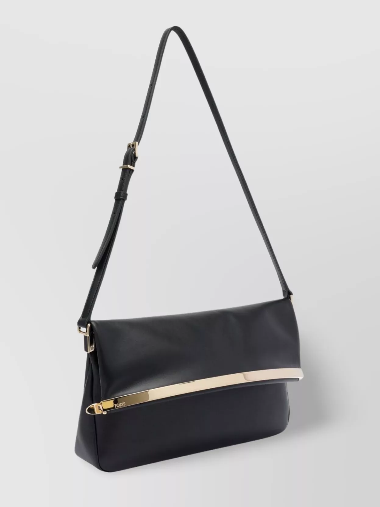 Tod's Leather Flap Shoulder Bag