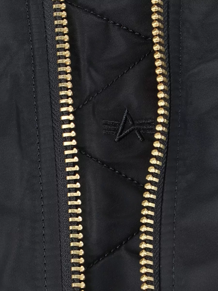 Alpha Industries Reversible Nylon Bomber Jacket