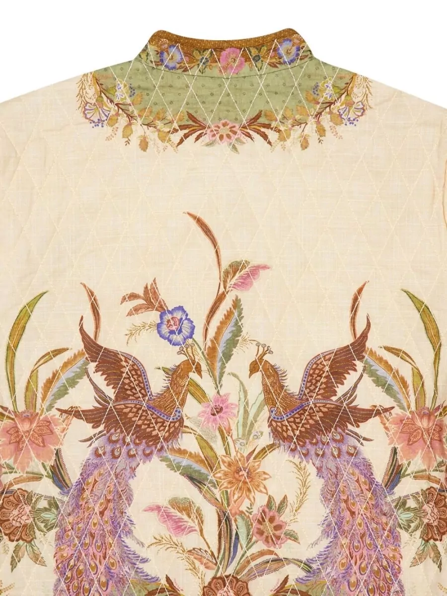 Zimmermann Printed Single-Breasted Jacket
