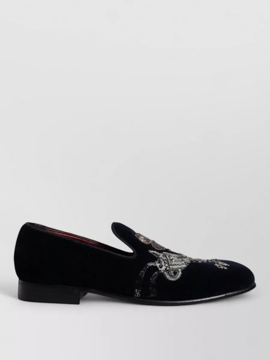 Dolce&Gabbana Velvet Loafers