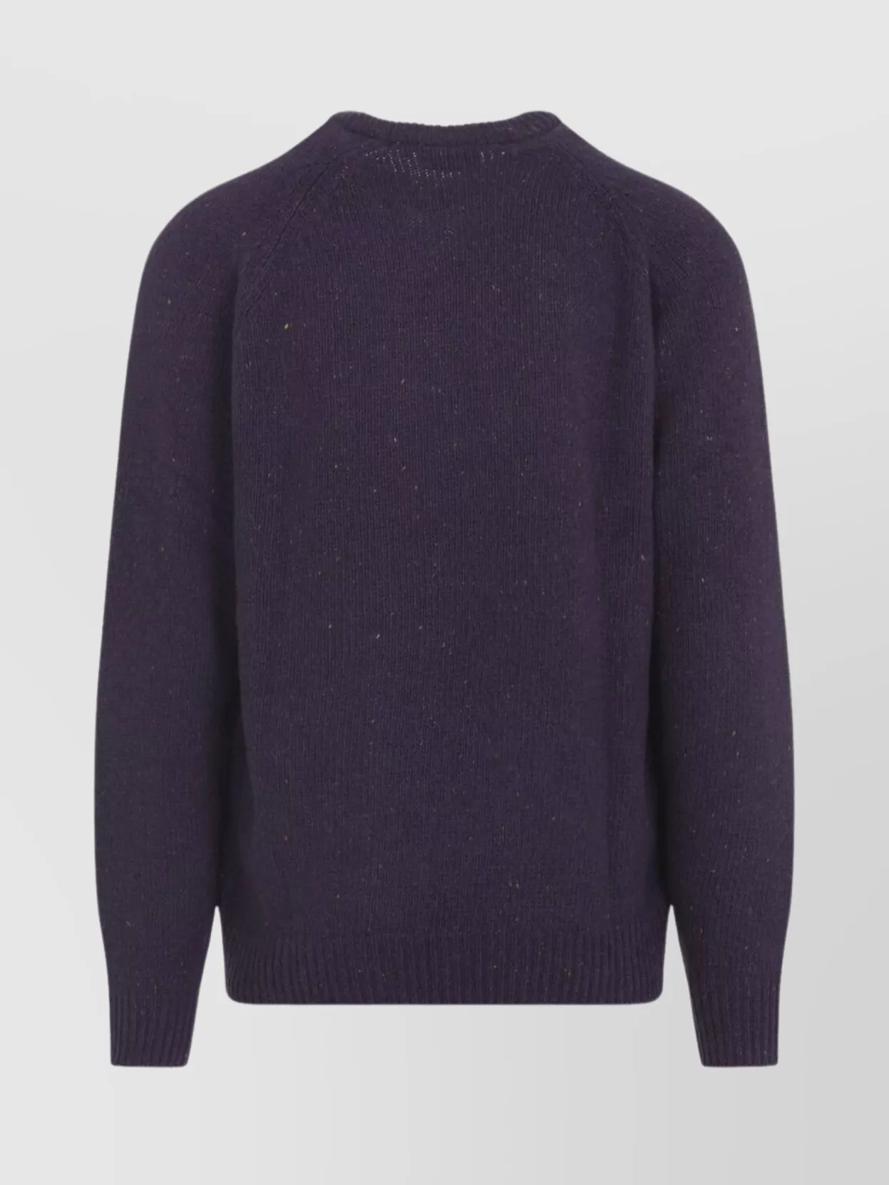 Carhartt Ribbed Cuff Knit Sweater With Hem Detail In Blue