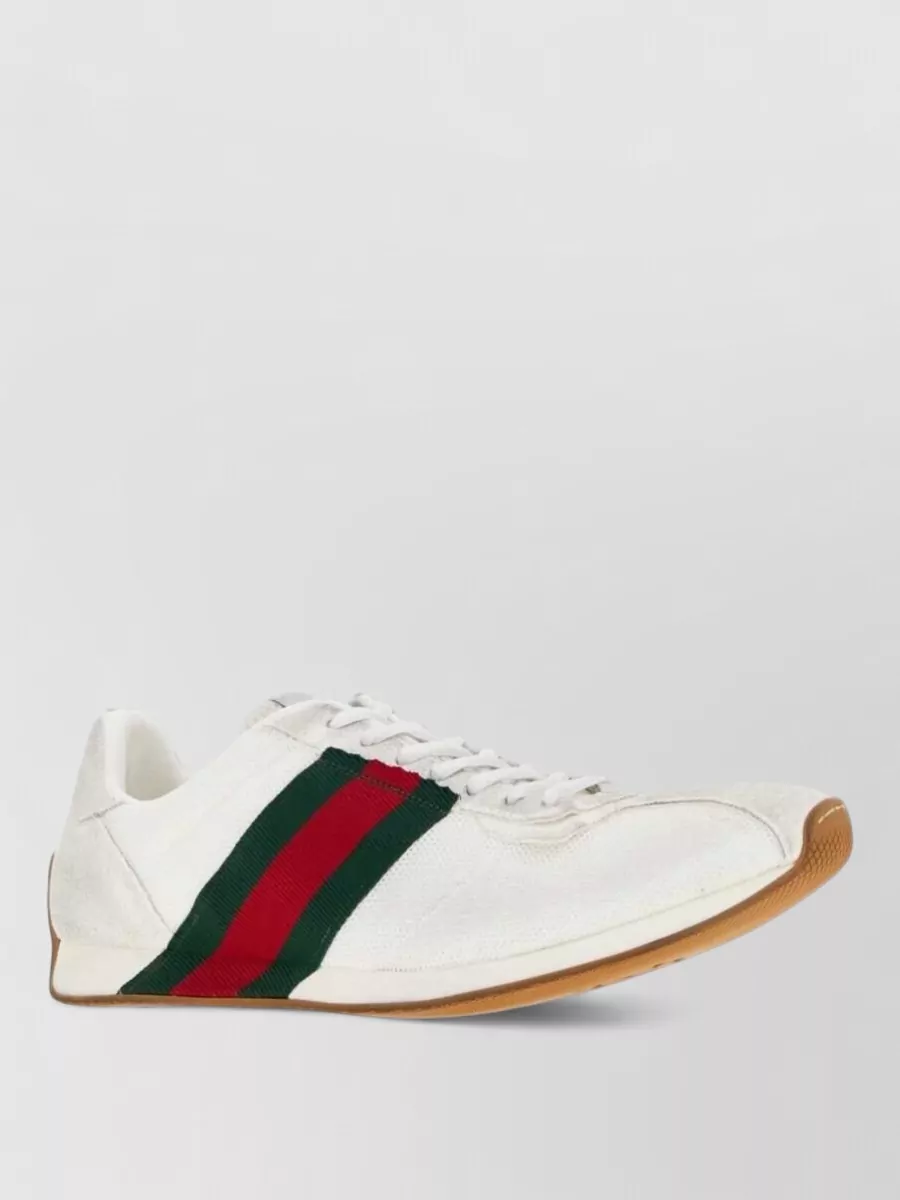 Gucci mesh tempo lace-up sneakers