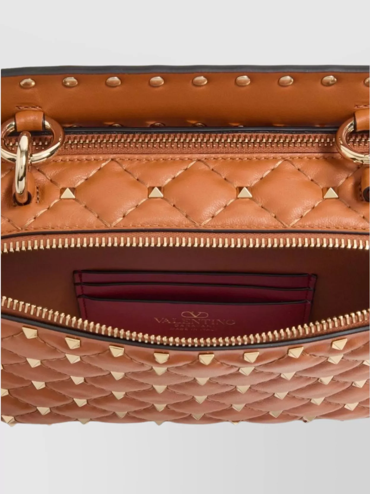Valentino Garavani Quilted Leather Shoulder Bag Studs