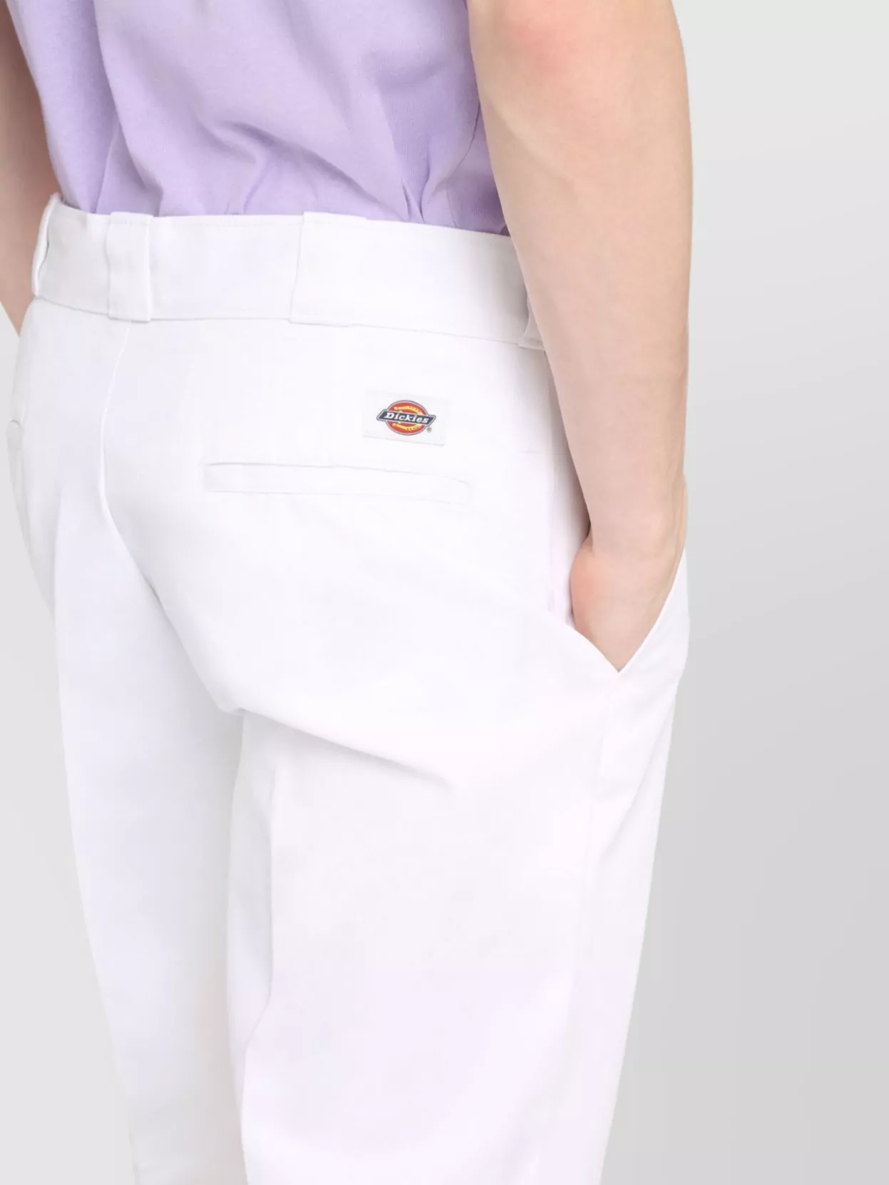 Dickies Straight Leg Cotton Blend Trousers