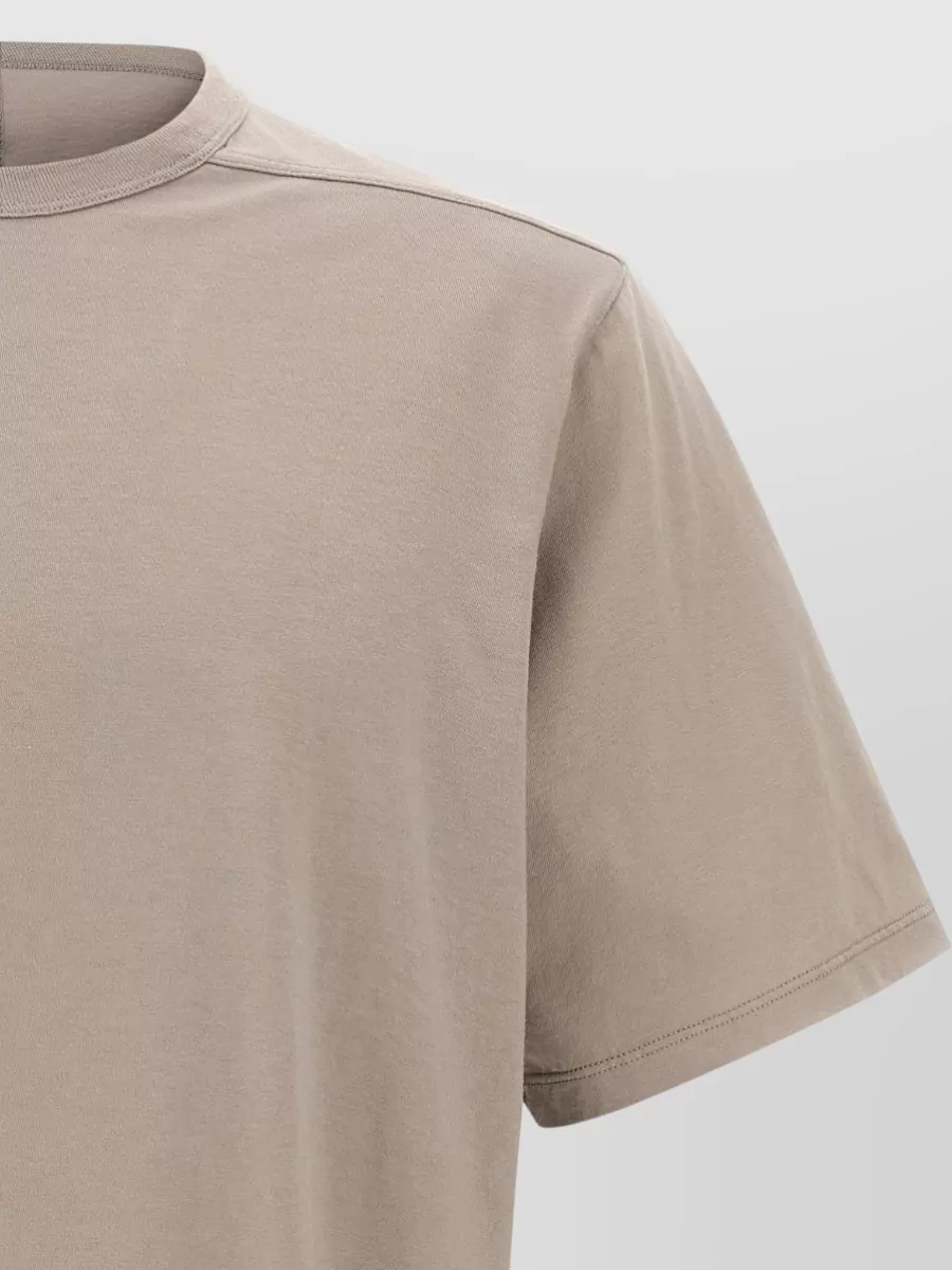 Rick Owens Brad T-Shirt Crew Neck Plain Shirt