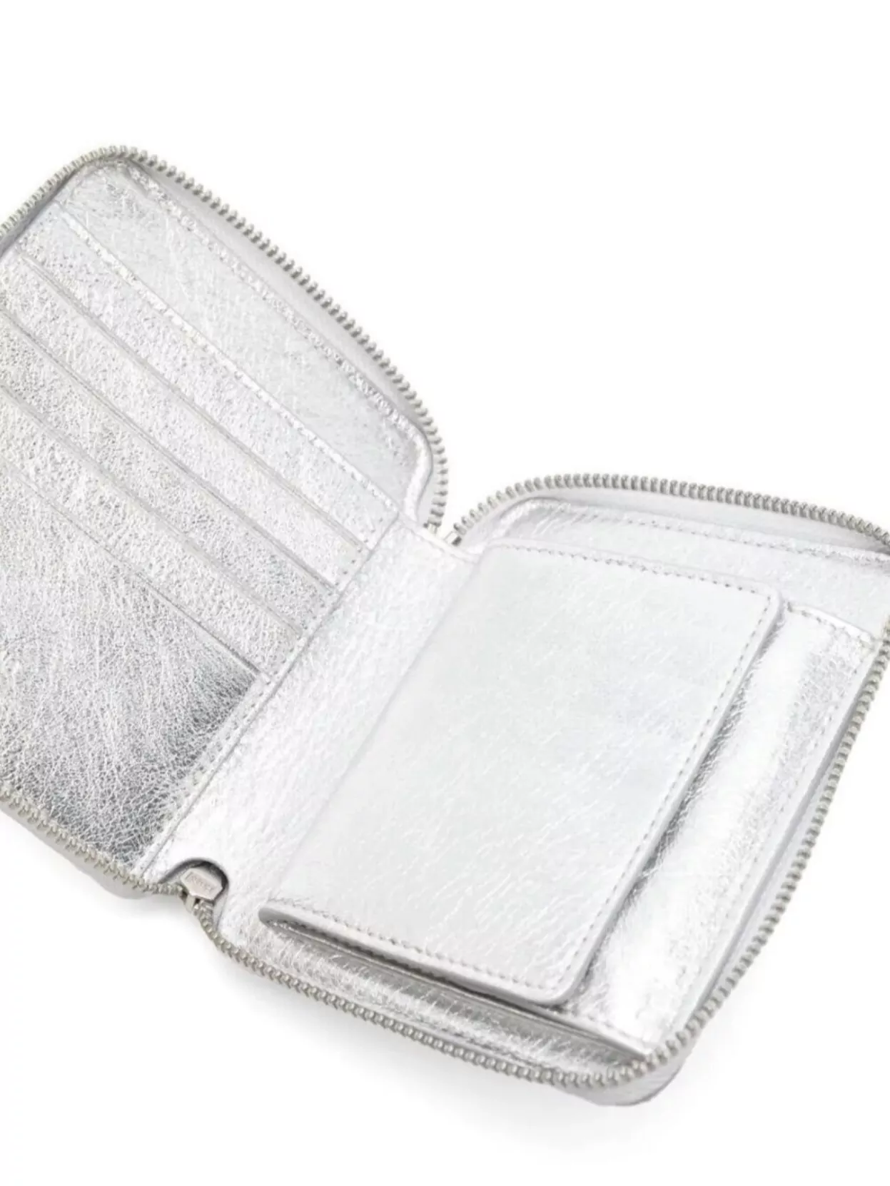 Comme Des Garçons "shiny Metallic Finish" Wallet