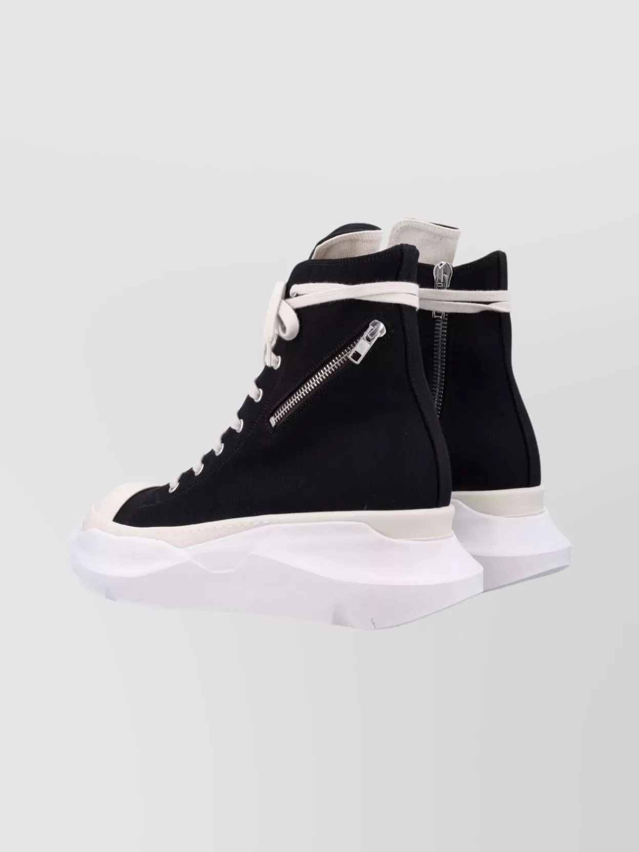 Rick Owens Drkshdw Abstract High-Top Sneakers Chunky Sole