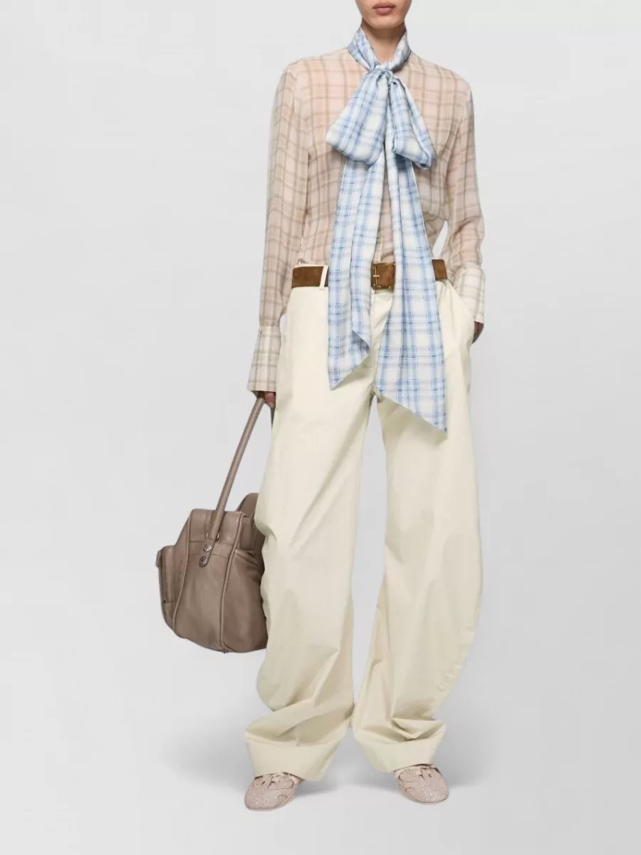 Acne Studios Organic Cotton Straight-Leg Regular-Fit Pants