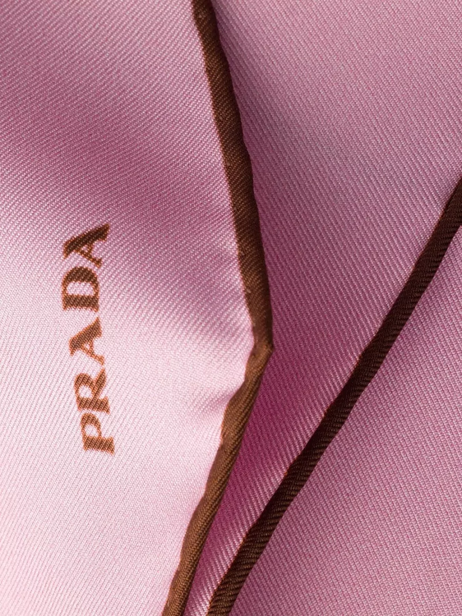 Prada Silk Printed Scarf