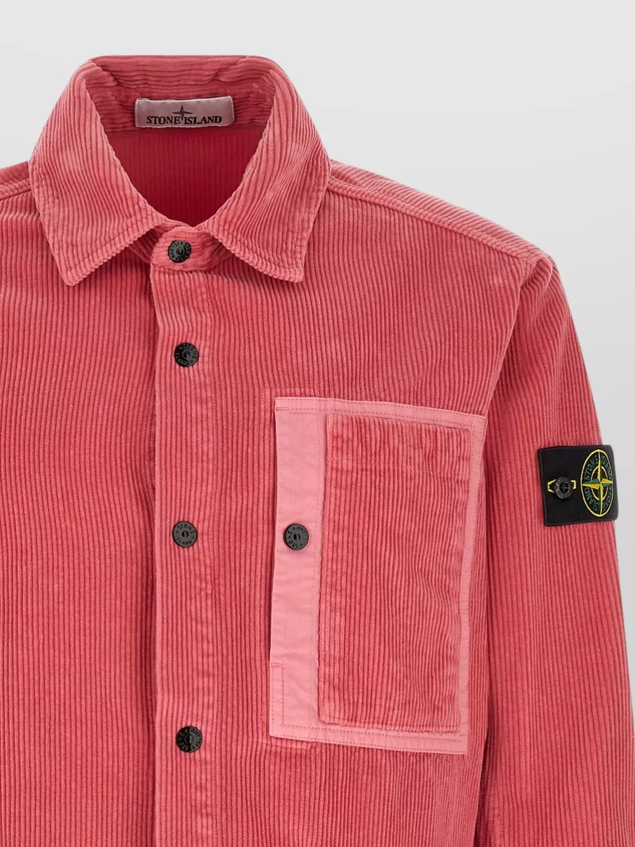 Stone Island Corduroy Shirt Jacket