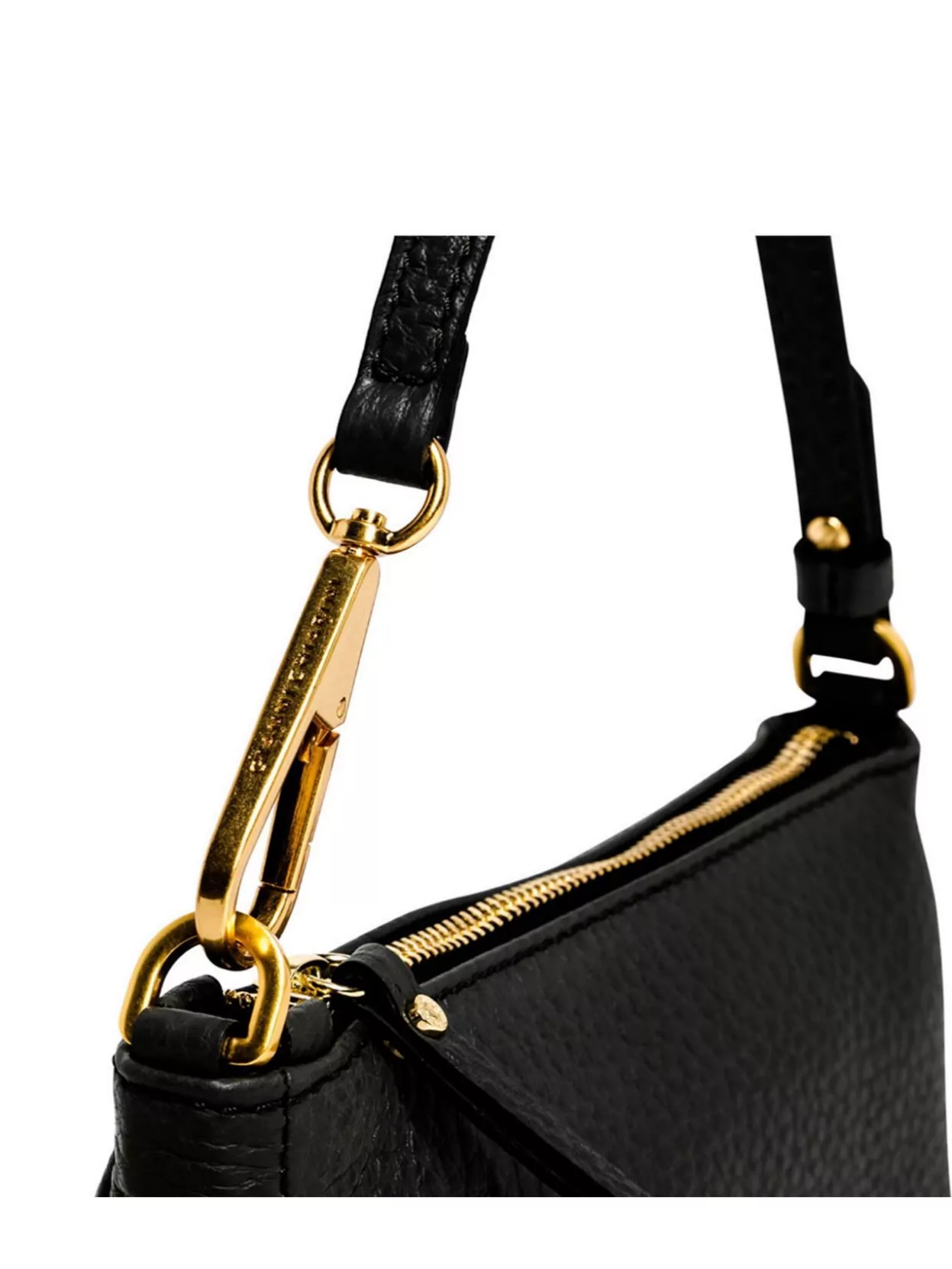 Gianni Chiarini Versatile Maxi-Grain Leather Shoulder Bag