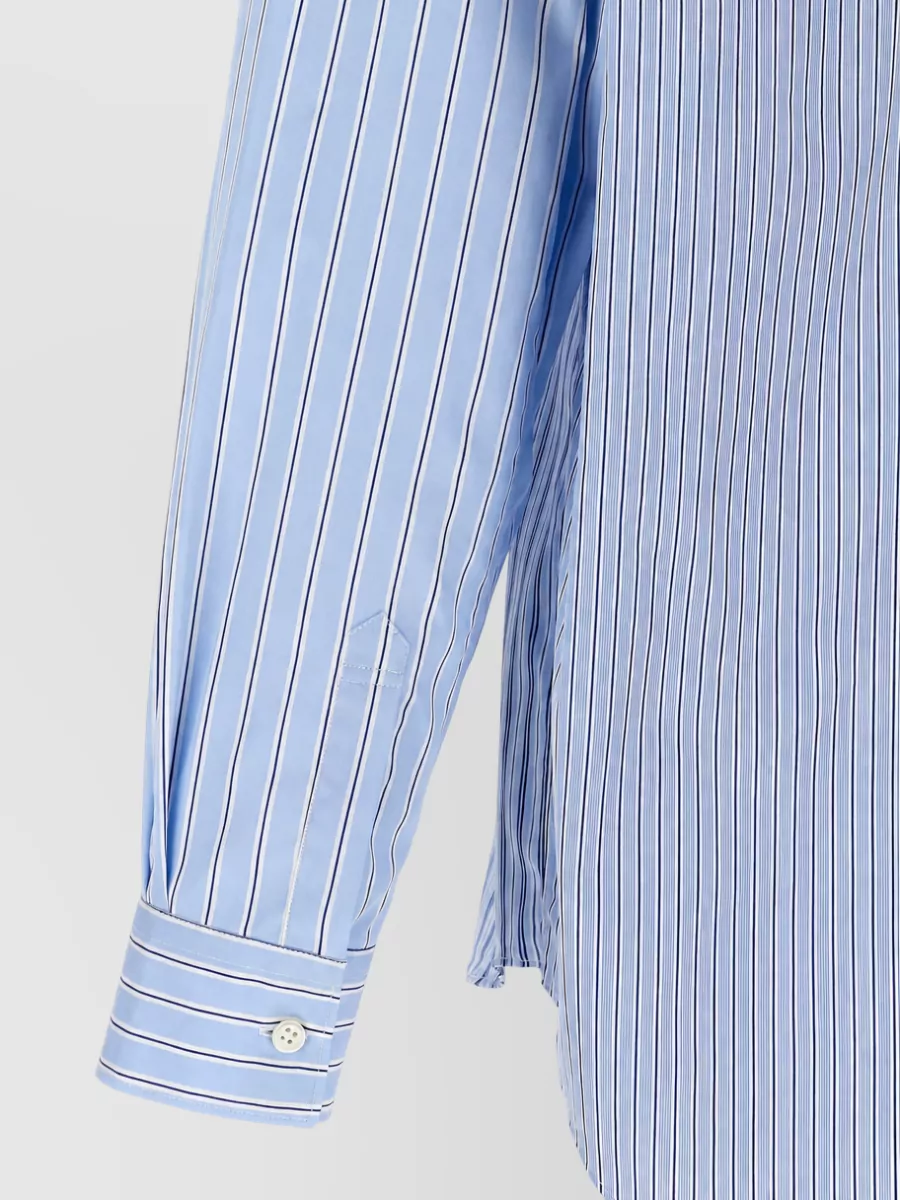 Comme Des Garçons Cotton Patchwork Shirt