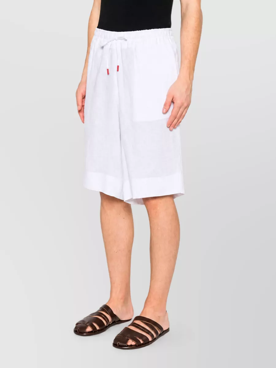 Kiton Linen Kapaa Chino Shorts