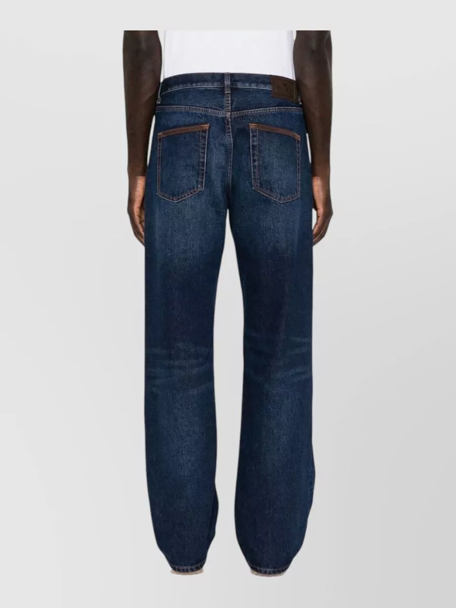 Etro Denim Straight-Leg Jeans