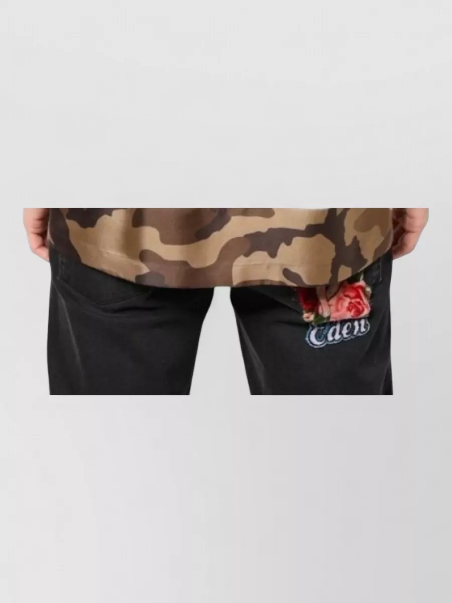 Dolce&Gabbana Silk Patchwork Short Sleeve Shirt