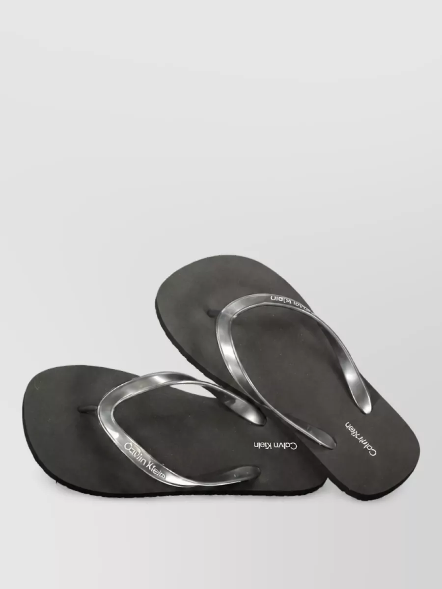 Calvin Klein rubber slides