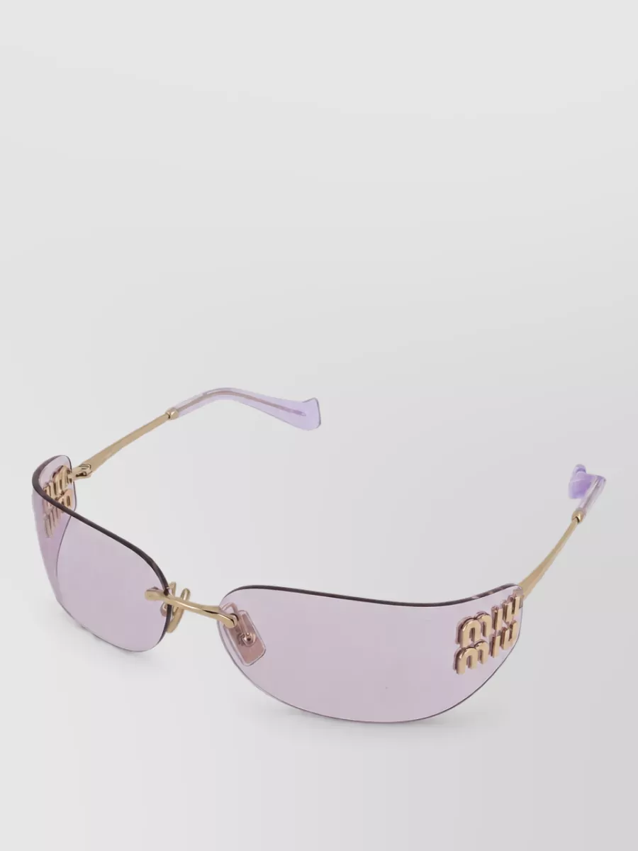 Miu Miu metal cat-eye sunglasses